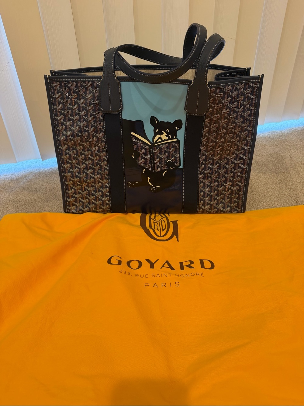 Auth GM Goyard St. Louis Tote - Picture 3 of 14
